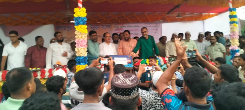 Final match of Jagatpur Nagar Football Tournament held