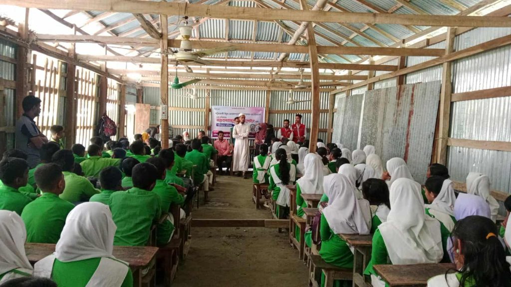 Awareness raising and cleanliness drive to prevent dengue in Itbariya
