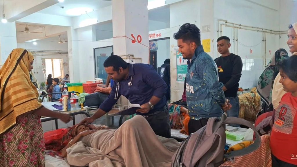 The lift work of Narail Sadar Hospital has not been completed in 8 long years