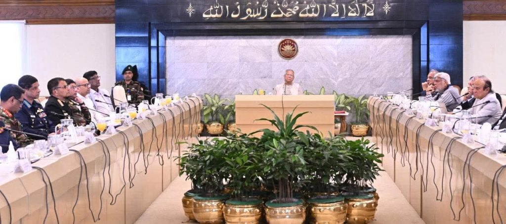 Chief advisor at meeting on law and order This year's elections will set a precedent for the future