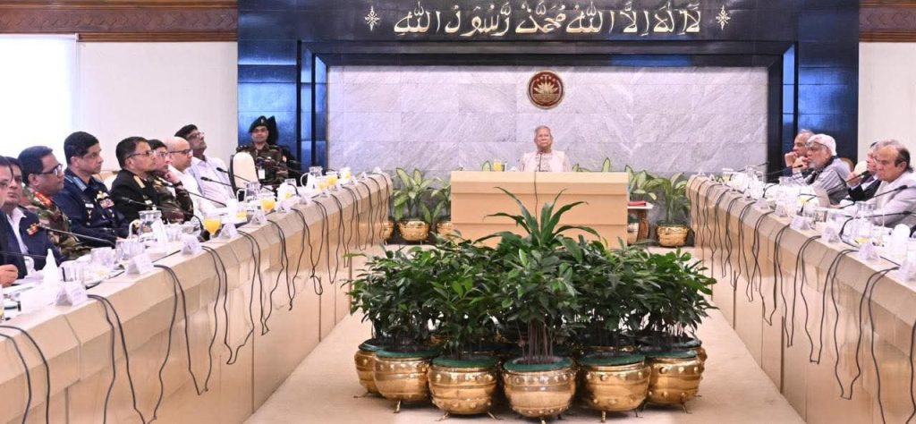 Chief advisor at meeting on law and order This year's elections will set a precedent for the future