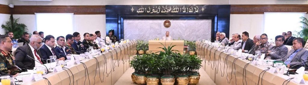 Chief advisor at meeting on law and order This year's elections will set a precedent for the future