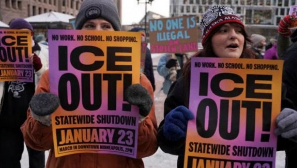 Protests across the US against Trump, young Zarif in New York and JSF-Bangladesh join