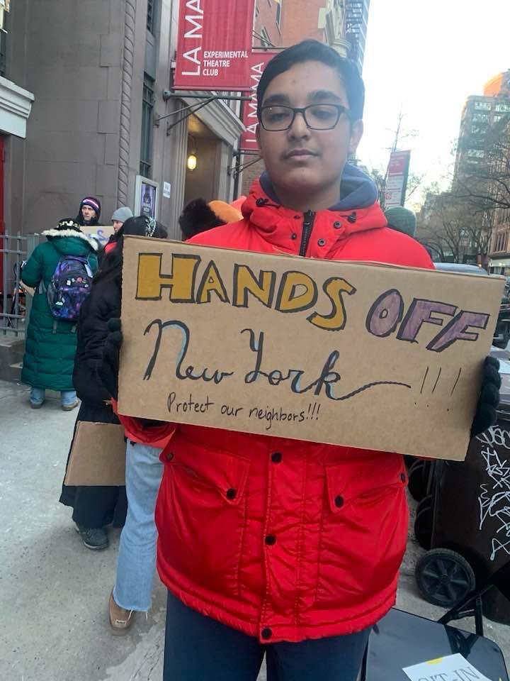 Protests across the US against Trump, young Zarif in New York and JSF-Bangladesh join
