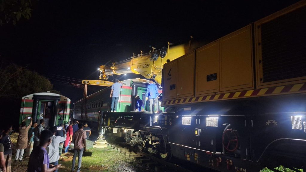Two relief trains to rescue 9 derailed coaches, rail services disrupted